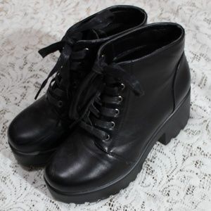Black Platform Boots